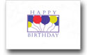 Happy Birthday Card W/Balloons Card